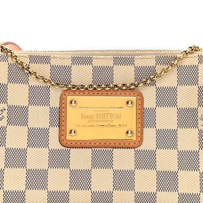Louis Vuitton Damier Azur Eva Clutch 6 of 10