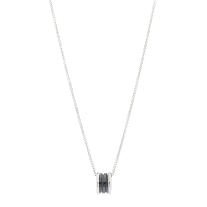 Bulgari Sterling Silver Ceramic Save The Children Pendant Necklace 1 of 7