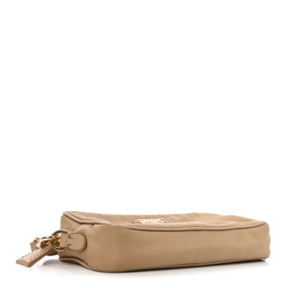 Prada Re-Nylon Vela Saffiano Wristlet Brandy 4 of 6