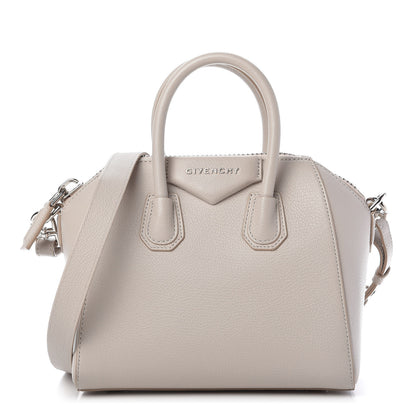 Givenchy Sugar Goatskin Mini Antigona Beige Buff 1 of 9
