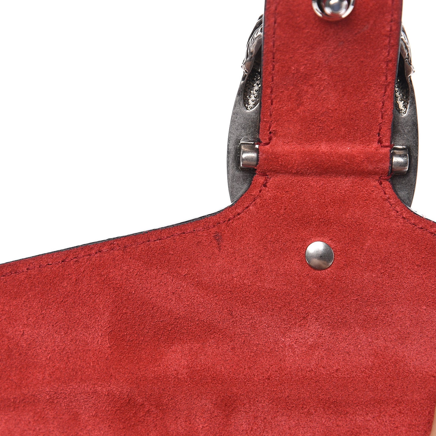 GG Supreme Monogram Mini Dionysus Shoulder Bag Hibiscus Red