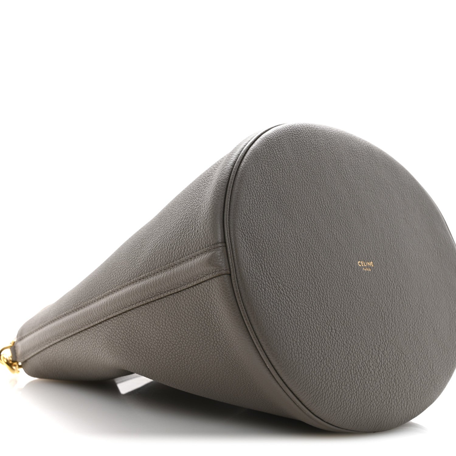 Celine Supple Grained Calfskin Bucket 16 Bag Pebble 10 of 14
