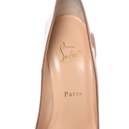 Christian Louboutin Patent So Kate 120 Pumps 38 Nude 7 of 12