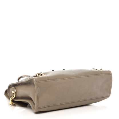 Balenciaga Chevre Gold Metallic Edge Hardware S City Gris Taupe 5 of 13