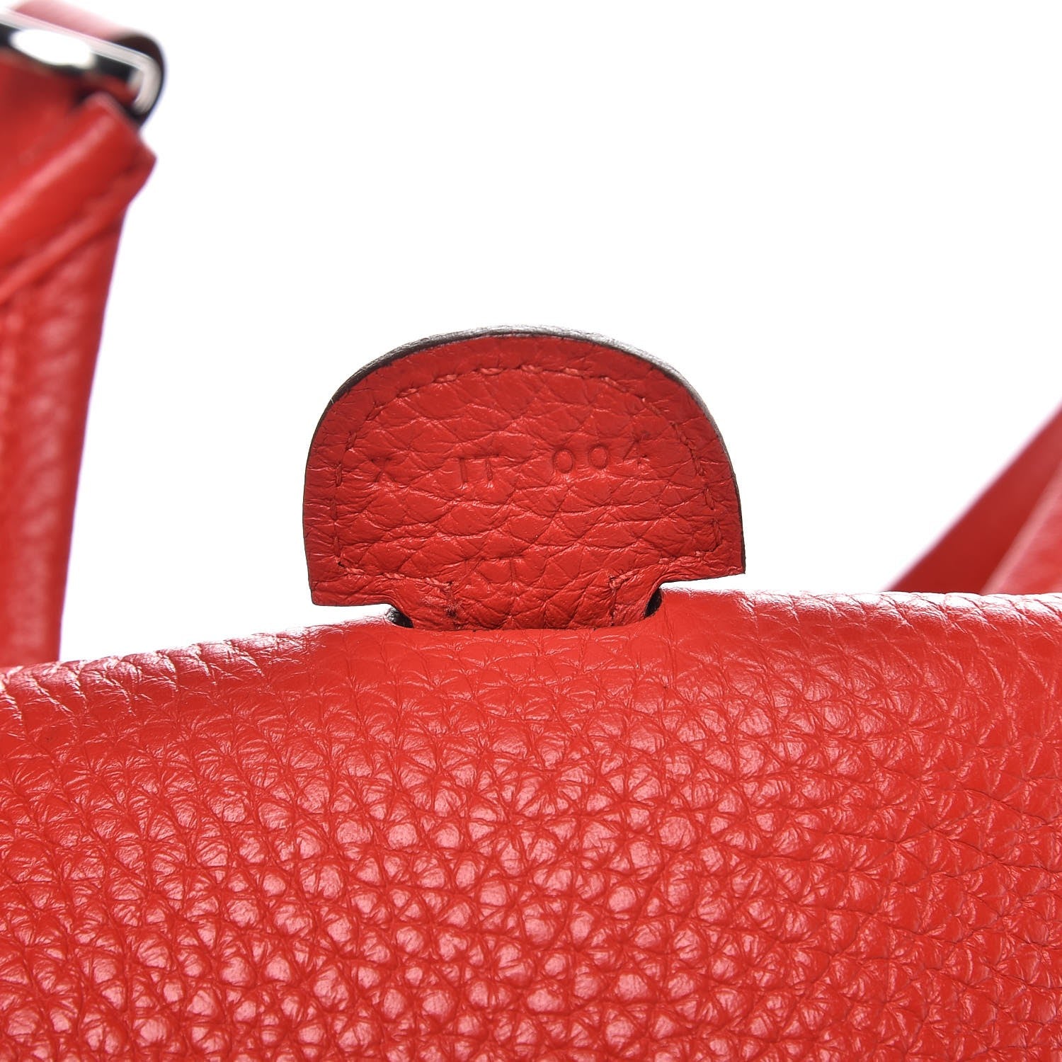 Hermes Taurillon Clemence Evelyne III PM Rouge Tomate 7 of 8