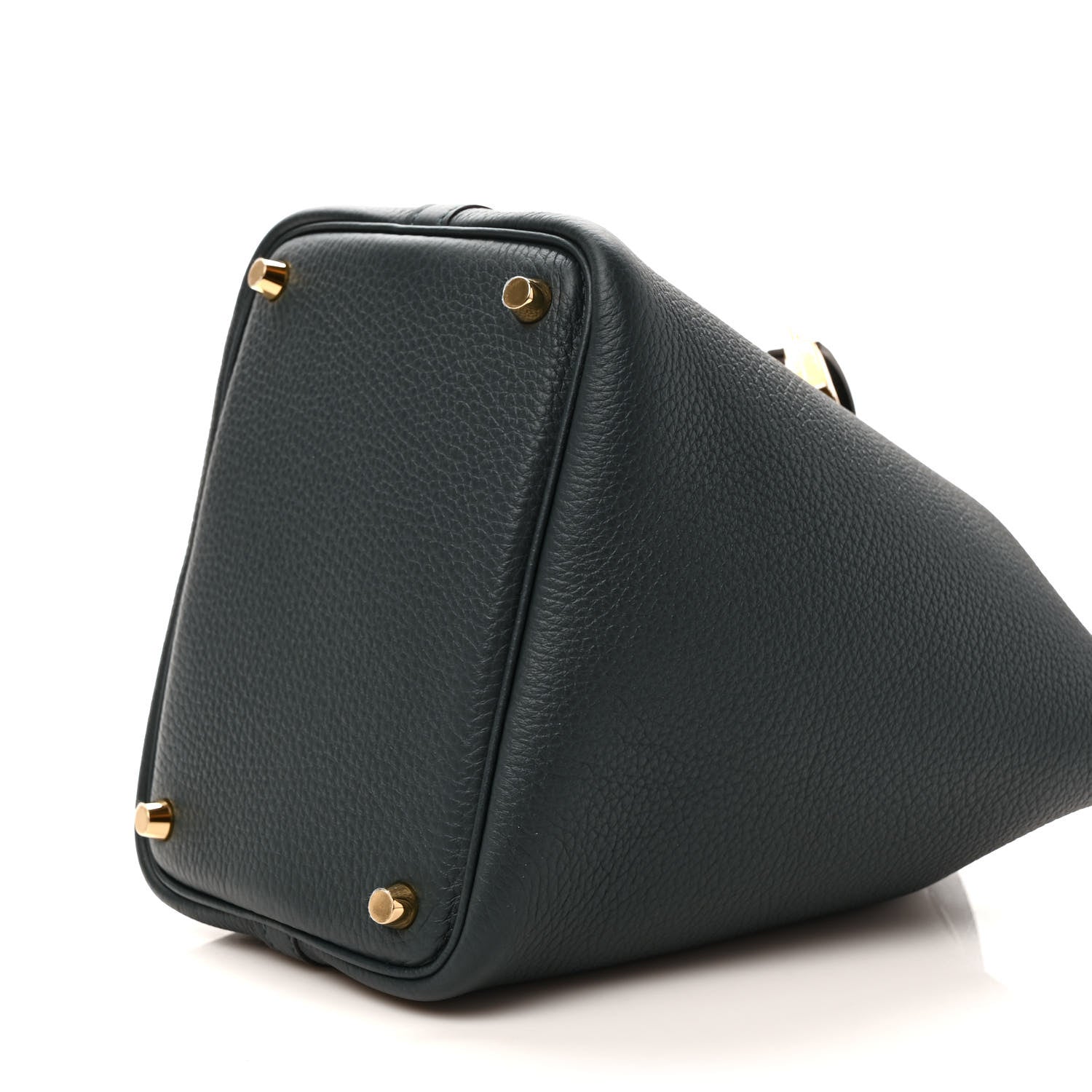 Hermes Taurillon Clemence Picotin Lock 18 PM Vert Cypress 7 of 8