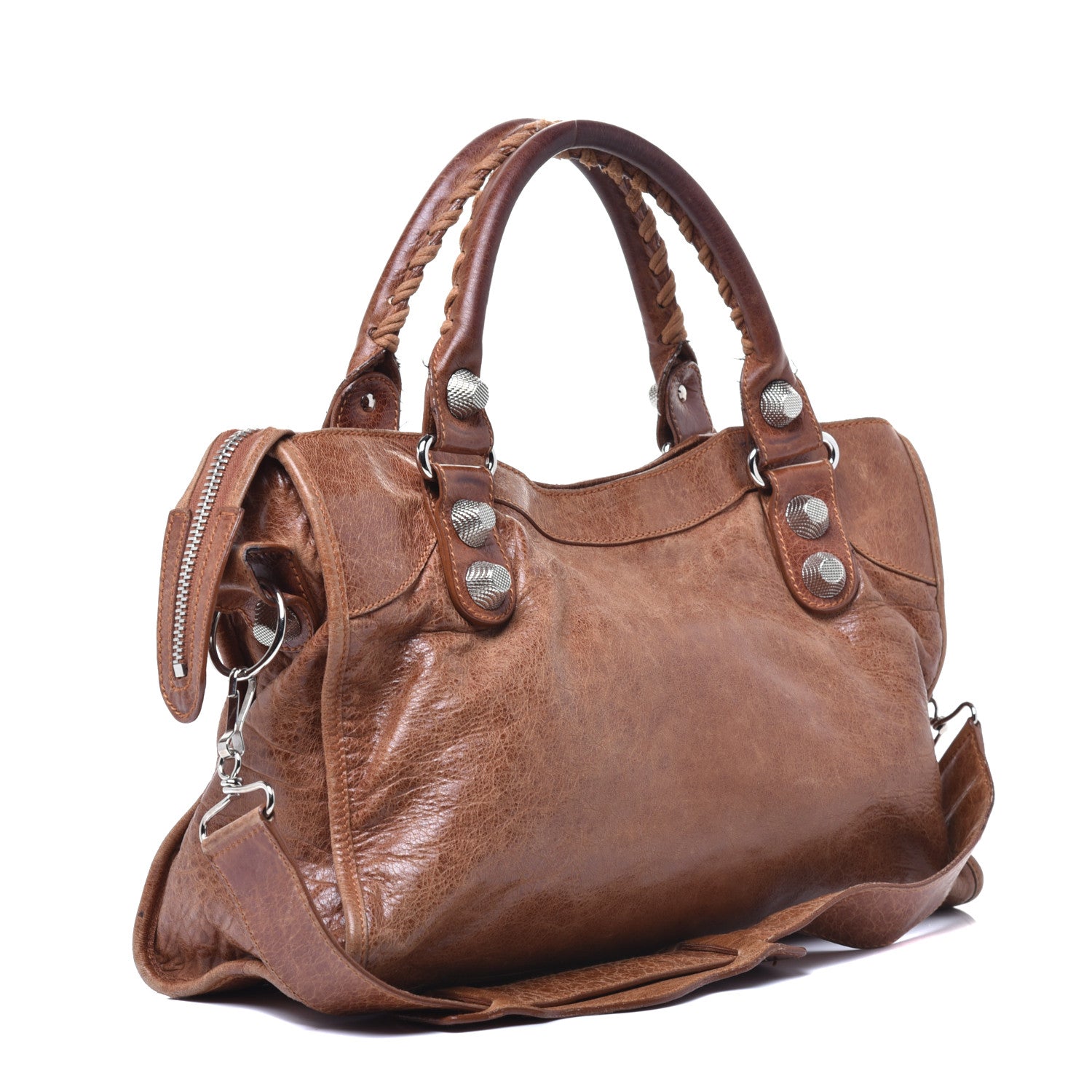 Balenciaga Agneau Giant 21 Silver Hardware City Sienna 3 of 11