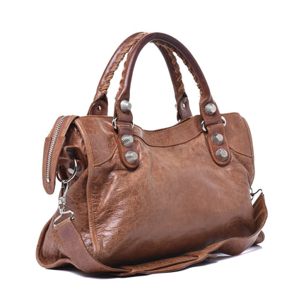 Balenciaga Agneau Giant 21 Silver Hardware City Sienna 3 of 11