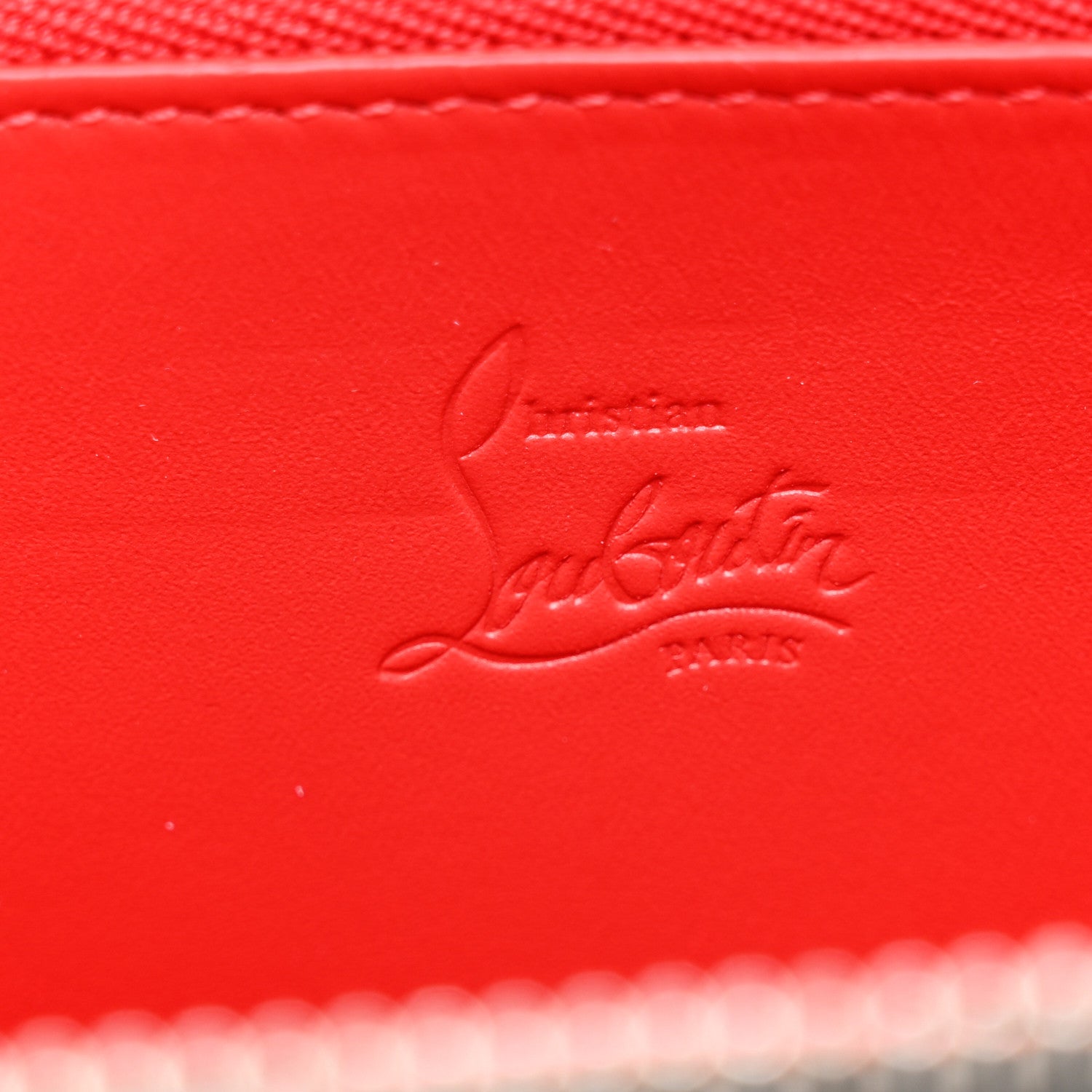 Christian Louboutin Calfskin Panettone Zip Wallet Multicolor 6 of 7