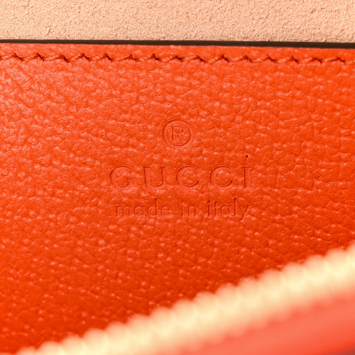 Textured Dollar Calfskin Mini Diana Dome Tote Bag Deep Orange Spicy Cyclamin
