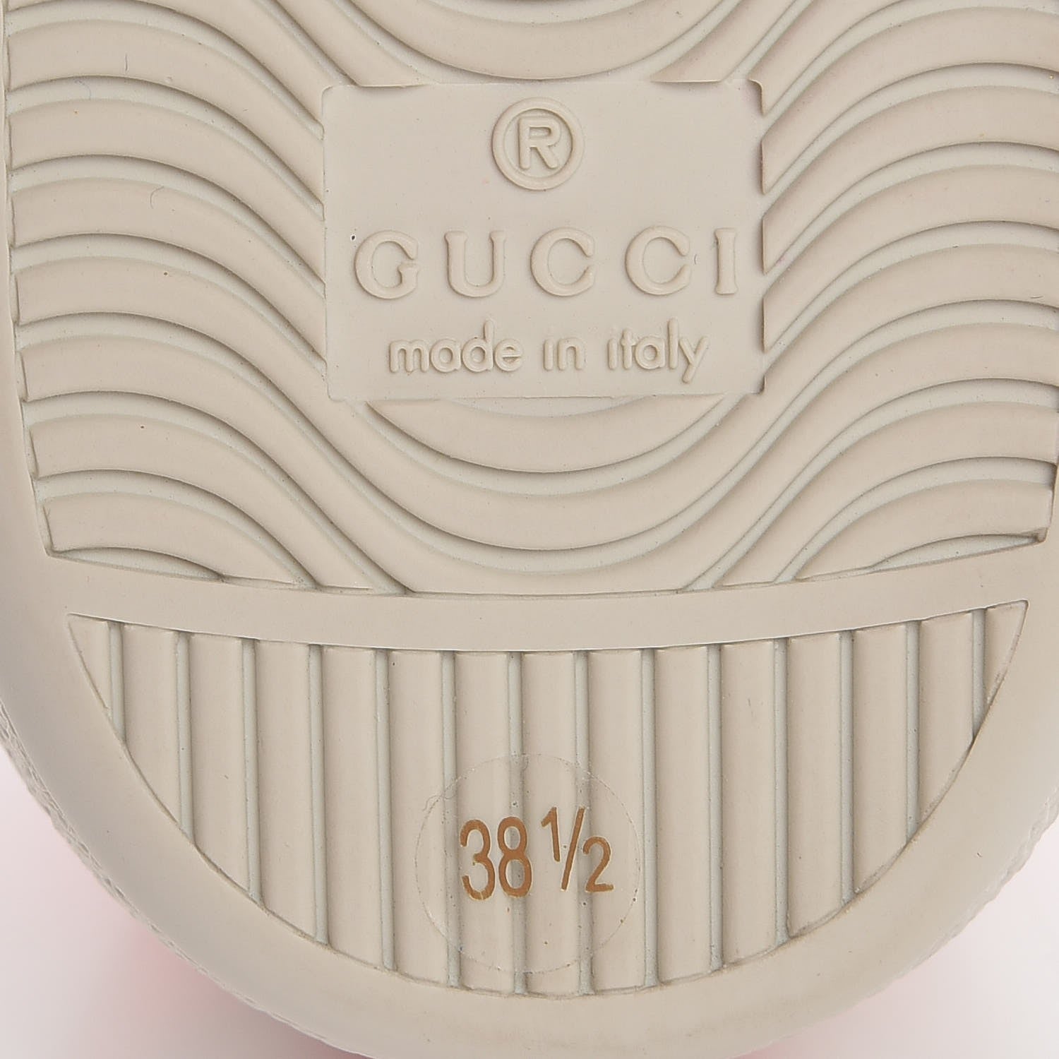 Gucci X SEGA Calfskin Ayers Web Guccy Womens Ace Sneakers 38.5 White 7 of 9