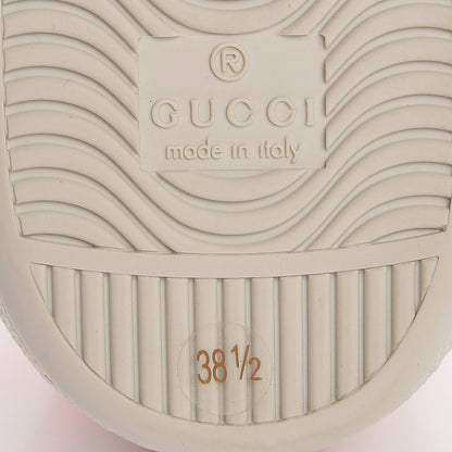 Gucci X SEGA Calfskin Ayers Web Guccy Womens Ace Sneakers 38.5 White 7 of 9