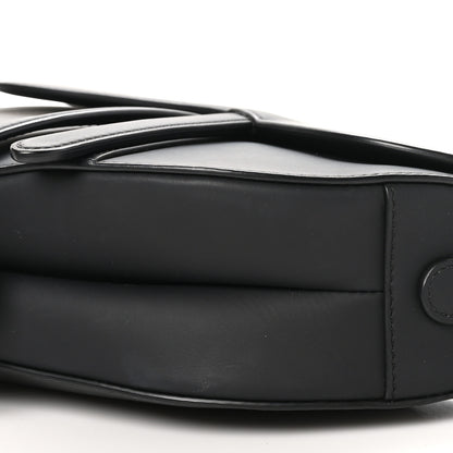 Christian Dior Ultra Matte Calfskin Saddle Bag Black 10 of 10