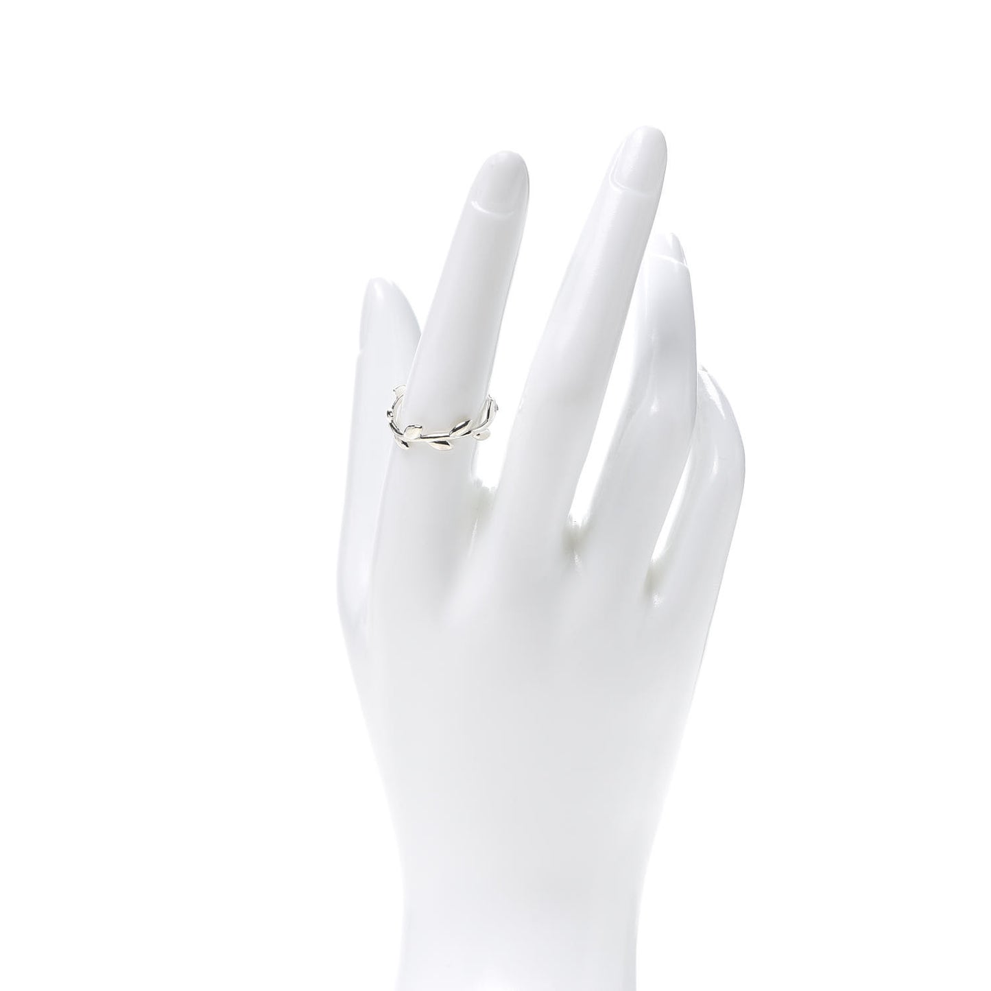 Sterling Silver Paloma Picasso Narrow Olive Leaf Band Ring 57 8