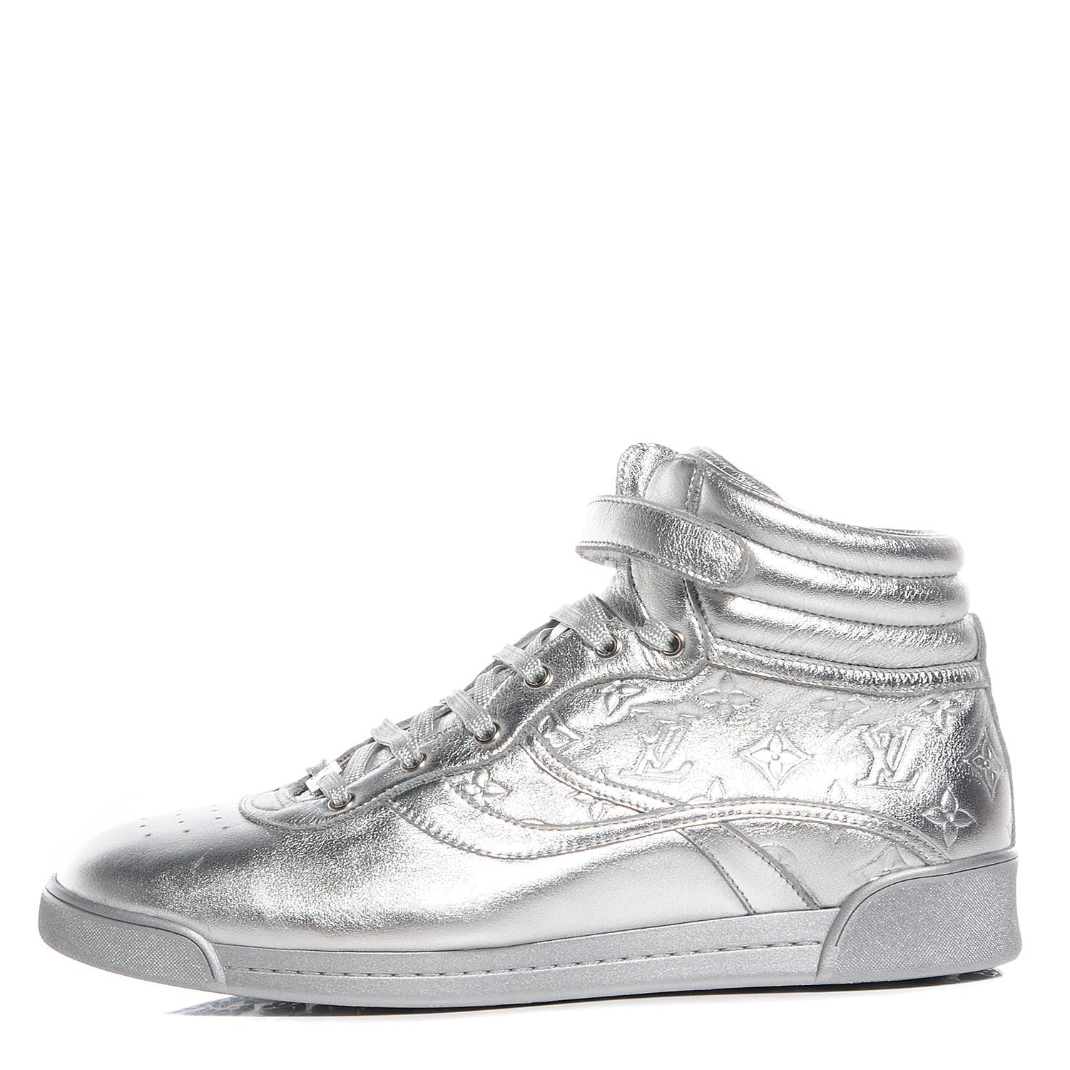 Louis Vuitton Empreinte Hightop Sneakers 36 Silver 1 of 7