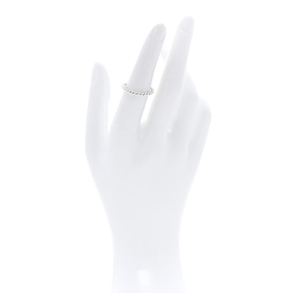 Tiffany Sterling Silver Twist Rope Ring 52 6 2 of 4