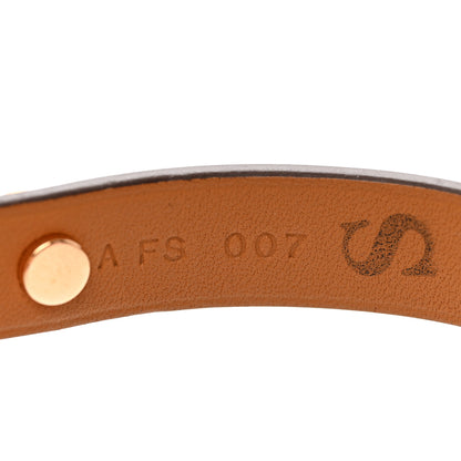 Hermes Swift Mini Dog Bracelet T2 Rose Extreme 5 of 6