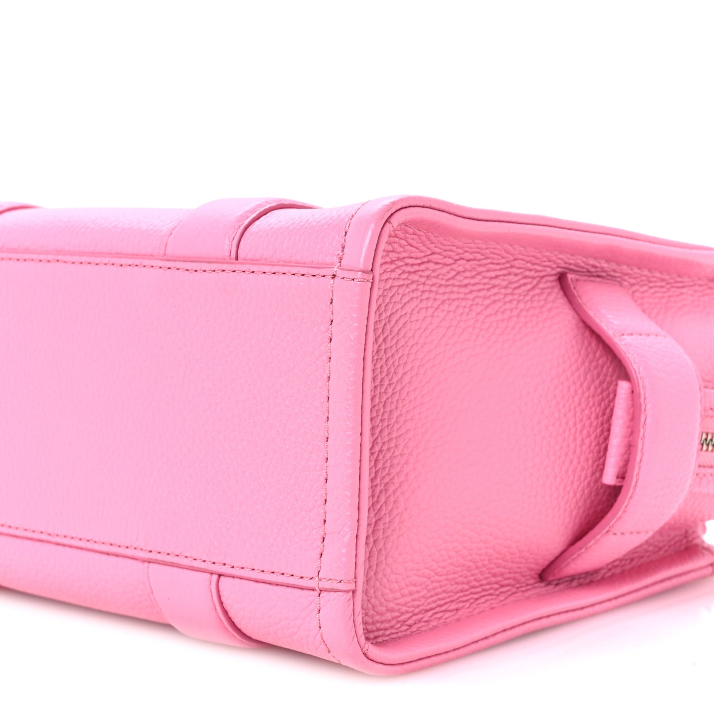 Grained Calfskin Small The Tote Bag Candy Pink