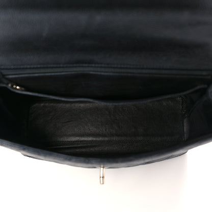 Chanel Caviar Quilted Jumbo Kelly Flap Black 4 of 10