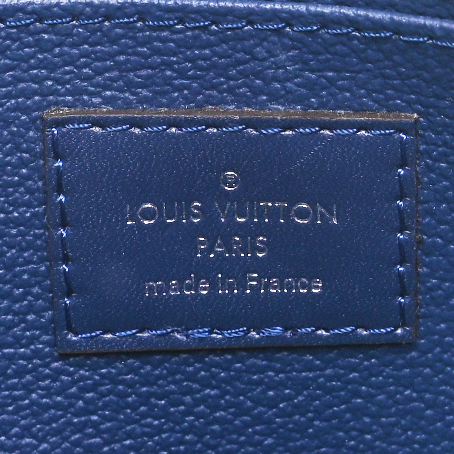 Louis Vuitton Monogram Giant Escale Cosmetic Pouch Blue 6 of 9