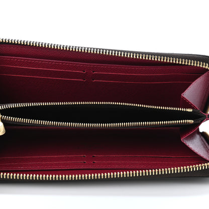 Louis Vuitton Monogram Clemence Wallet Fuchsia 4 of 4