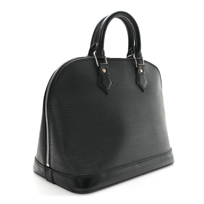 Louis Vuitton Epi Alma PM Black 3 of 9