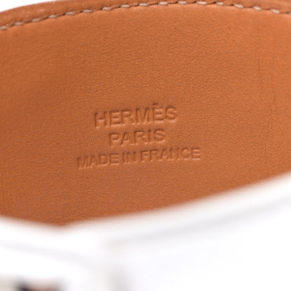 Hermes Epsom Collier de Chien CDC Bracelet S White 4 of 7