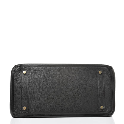 Hermes Togo HAC Birkin 32 Black 6 of 35