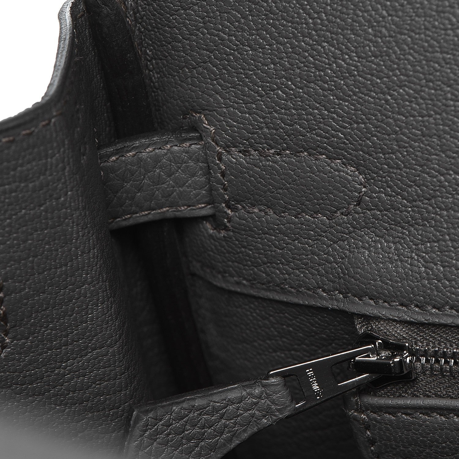 Hermes Togo Birkin 25 Etain 11 of 31