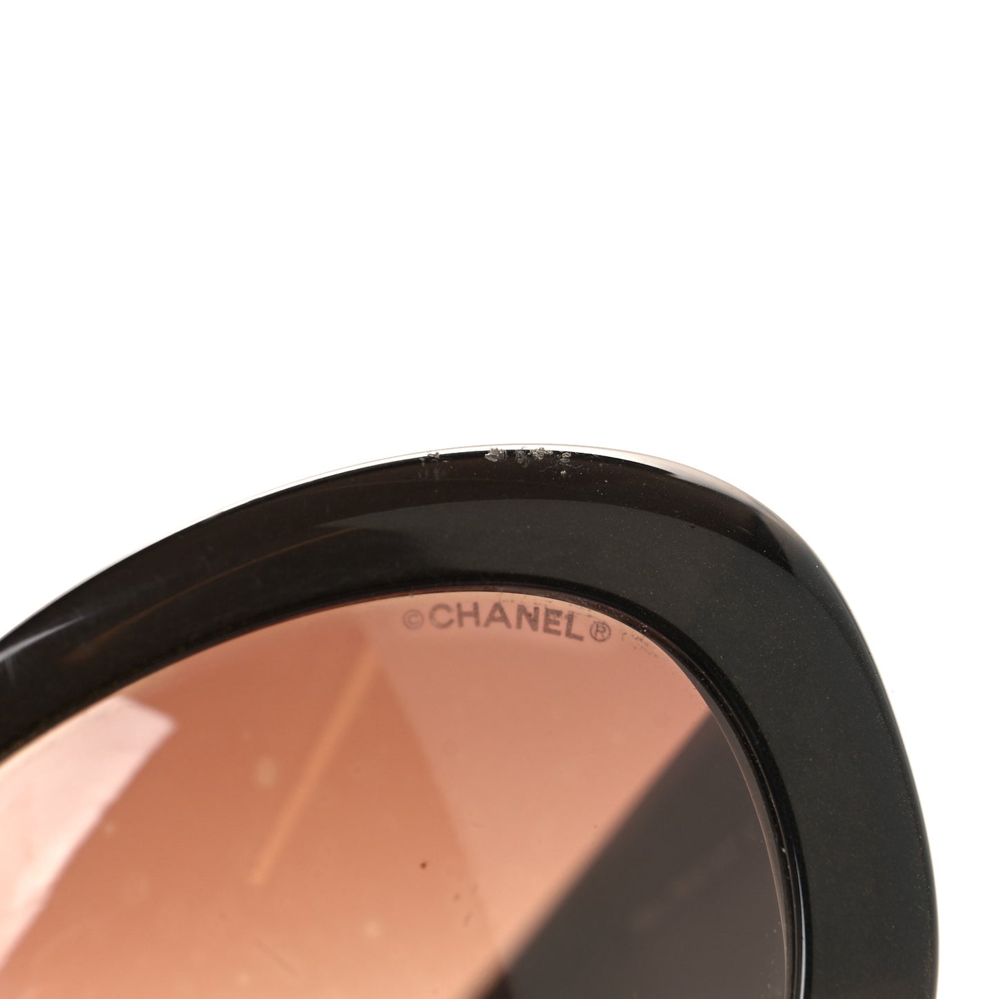 Acetate Polarized Oval CC Sunglasses 5469-B Dark Brown