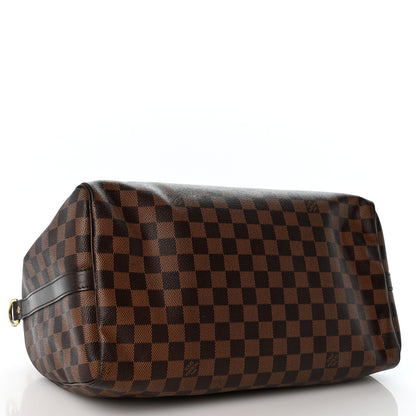 Louis Vuitton Damier Ebene Speedy Bandouliere 35 4 of 13