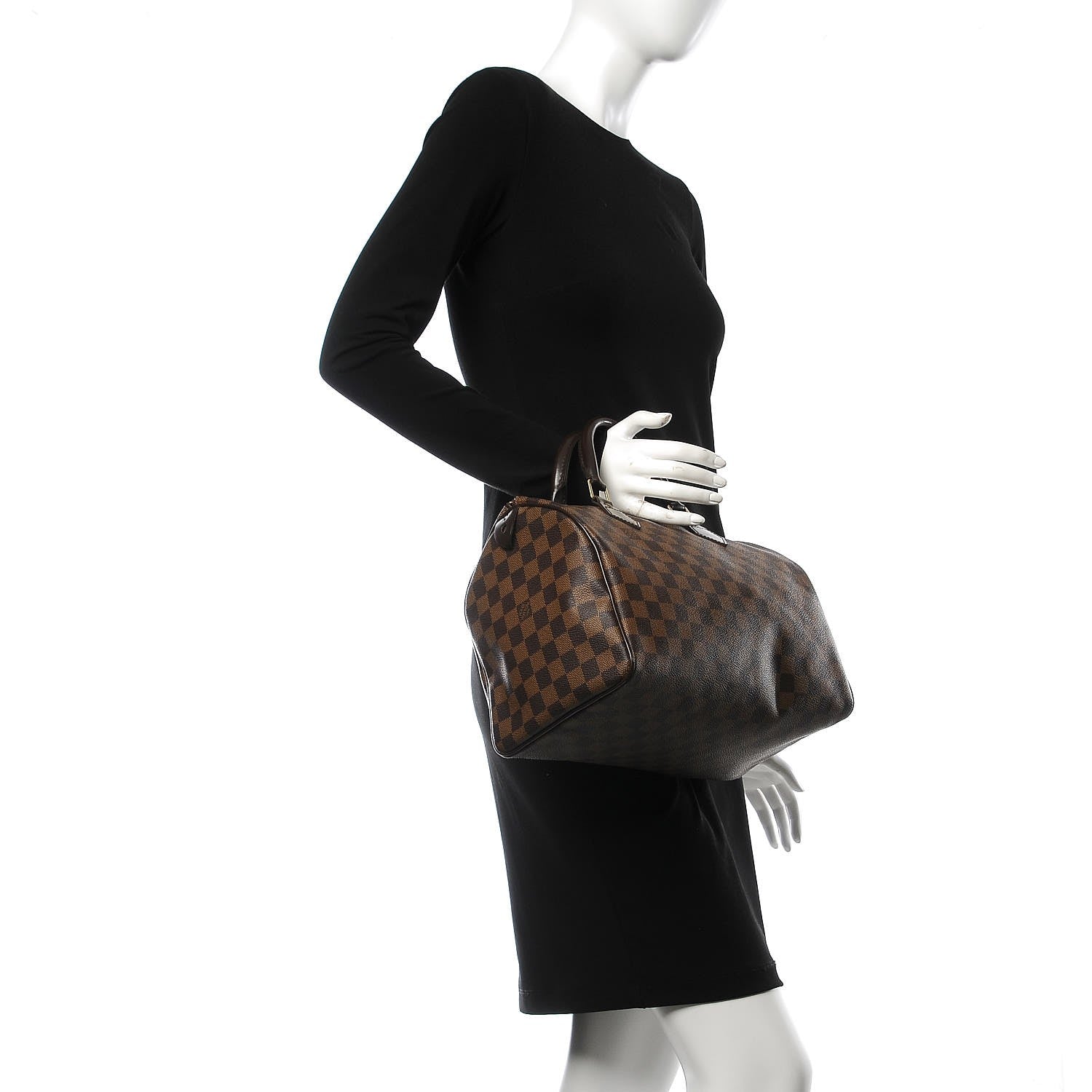 Louis Vuitton Damier Ebene Speedy 30 2 of 11