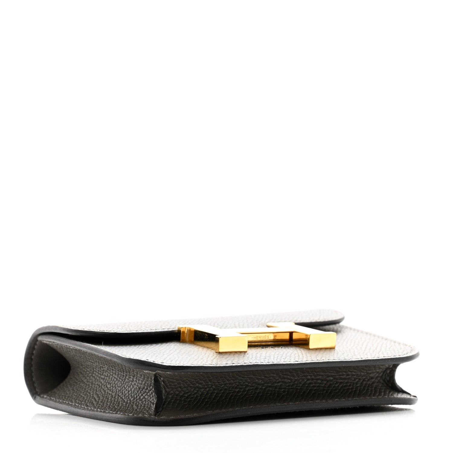 Hermes Epsom Constance Slim Wallet Gris Meyer 5 of 11