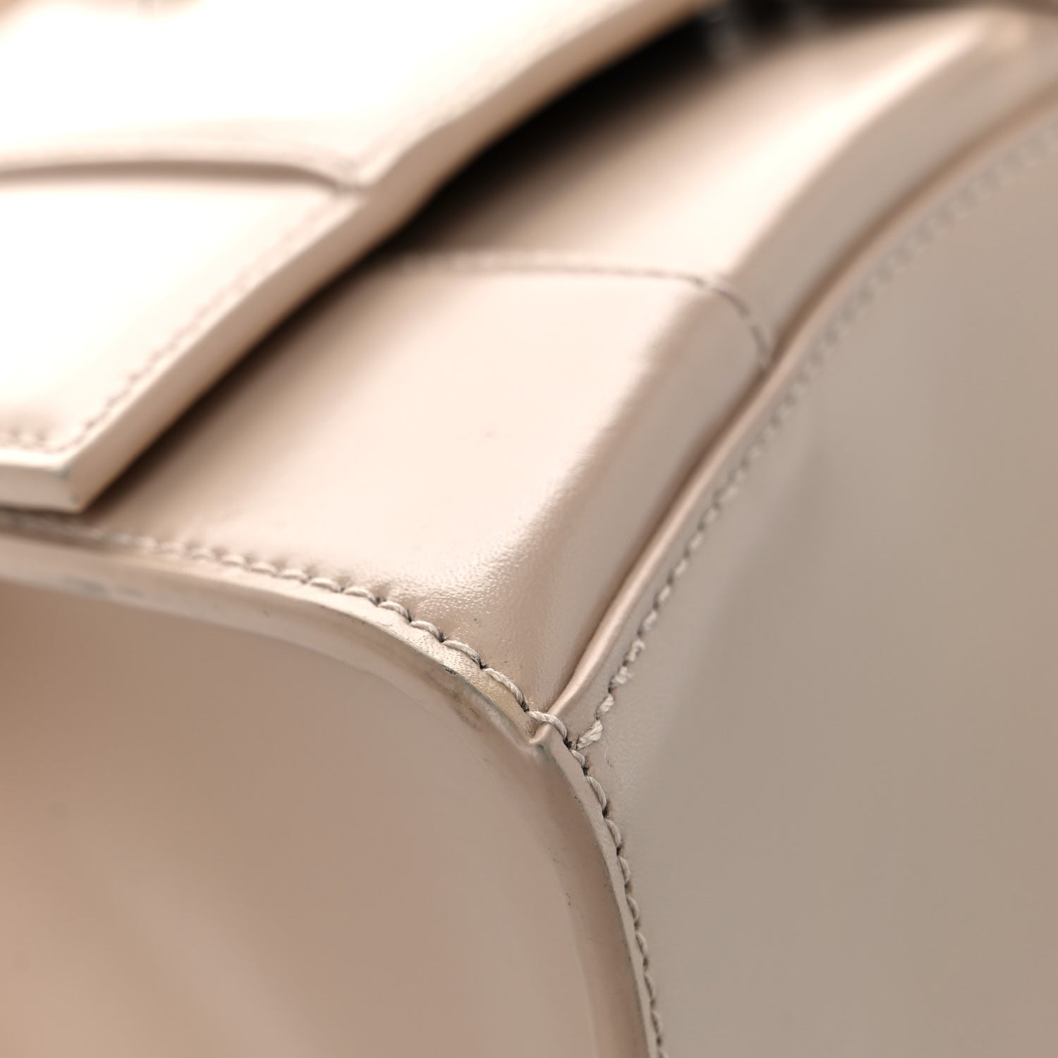 Balenciaga Shiny Box Calfskin Small Hourglass Top Handle Bag Light Beige 9 of 15