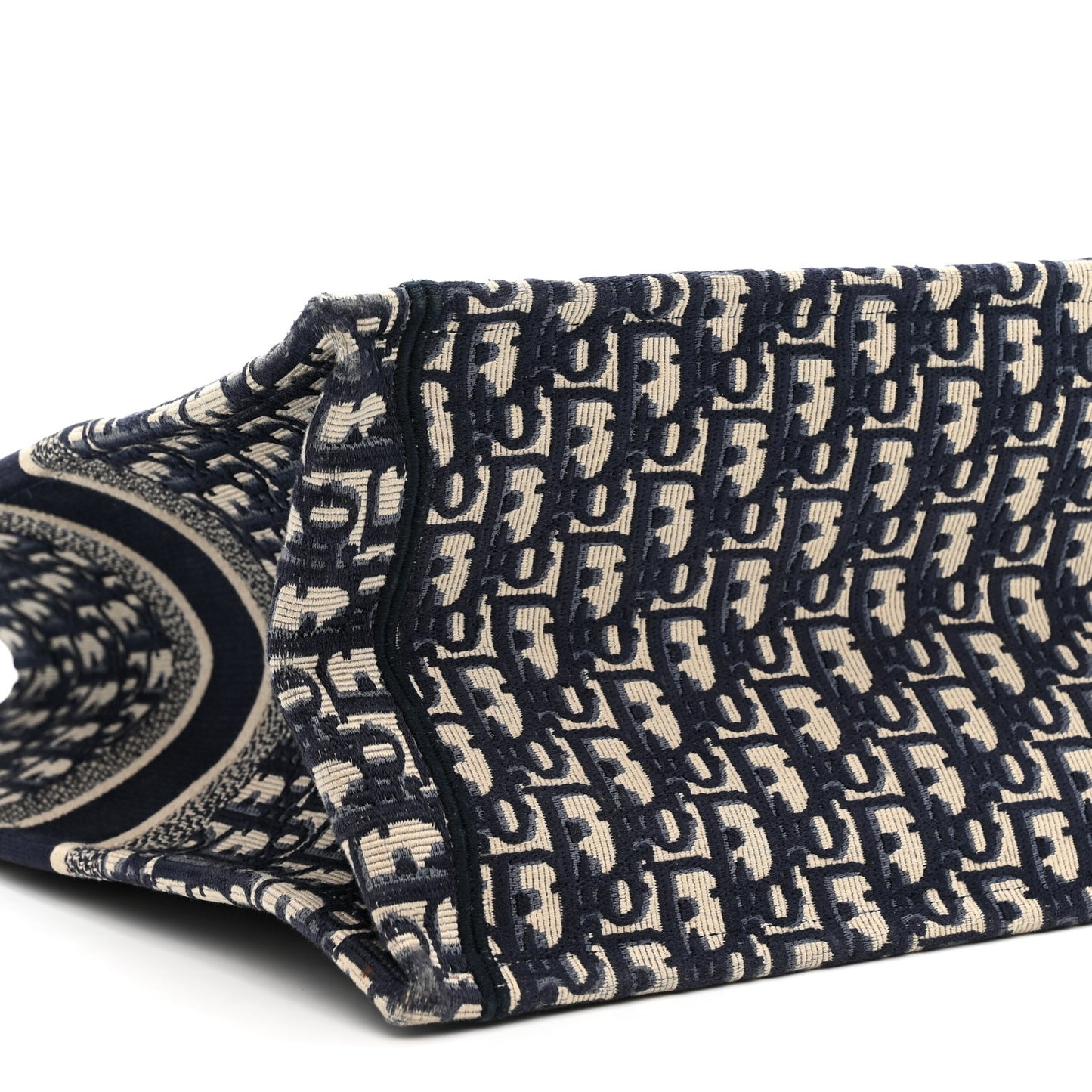 Oblique Large Book Tote Blue Multicolor