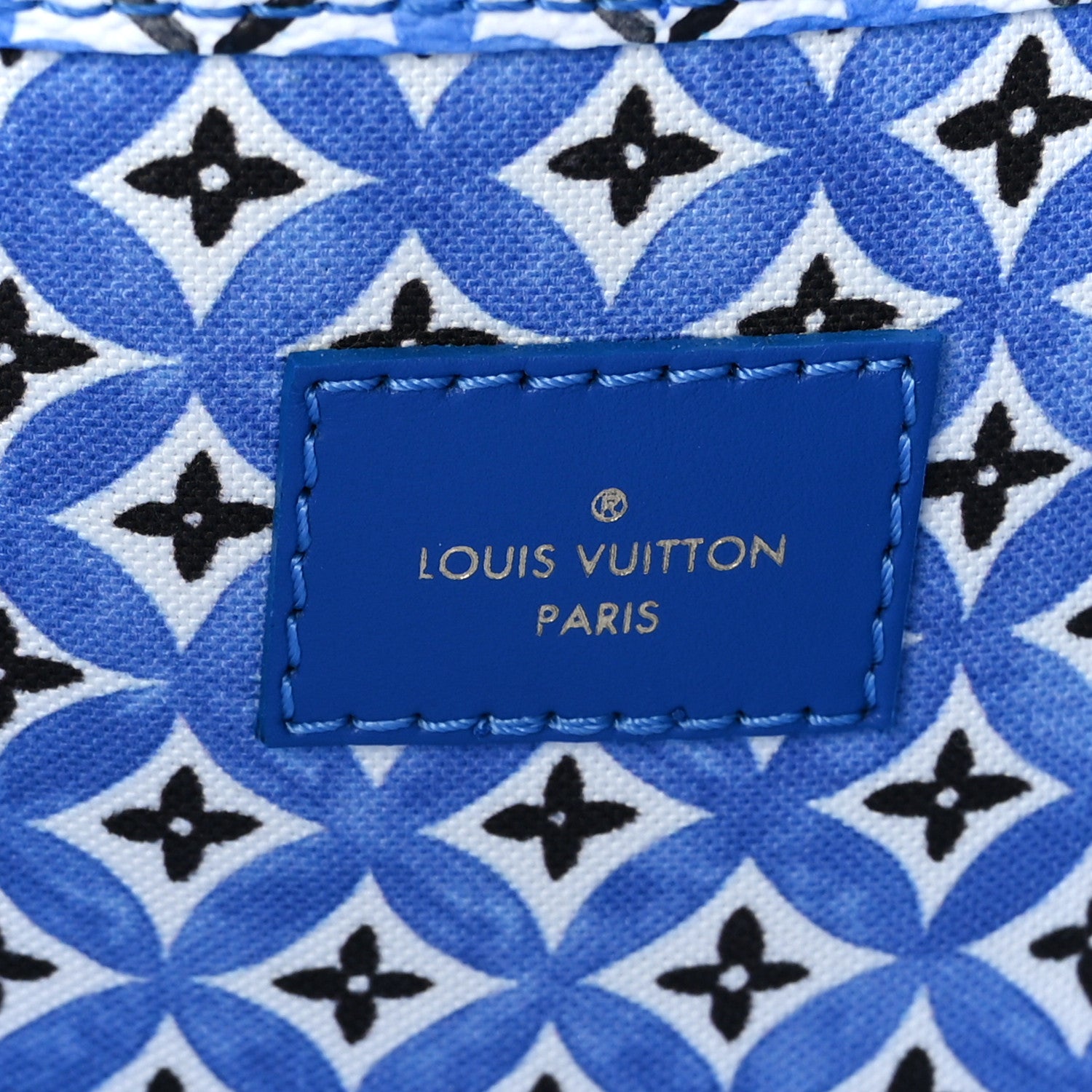Louis Vuitton Monogram Giant By The Pool 2.0 Neverfull MM Blue 7 of 9