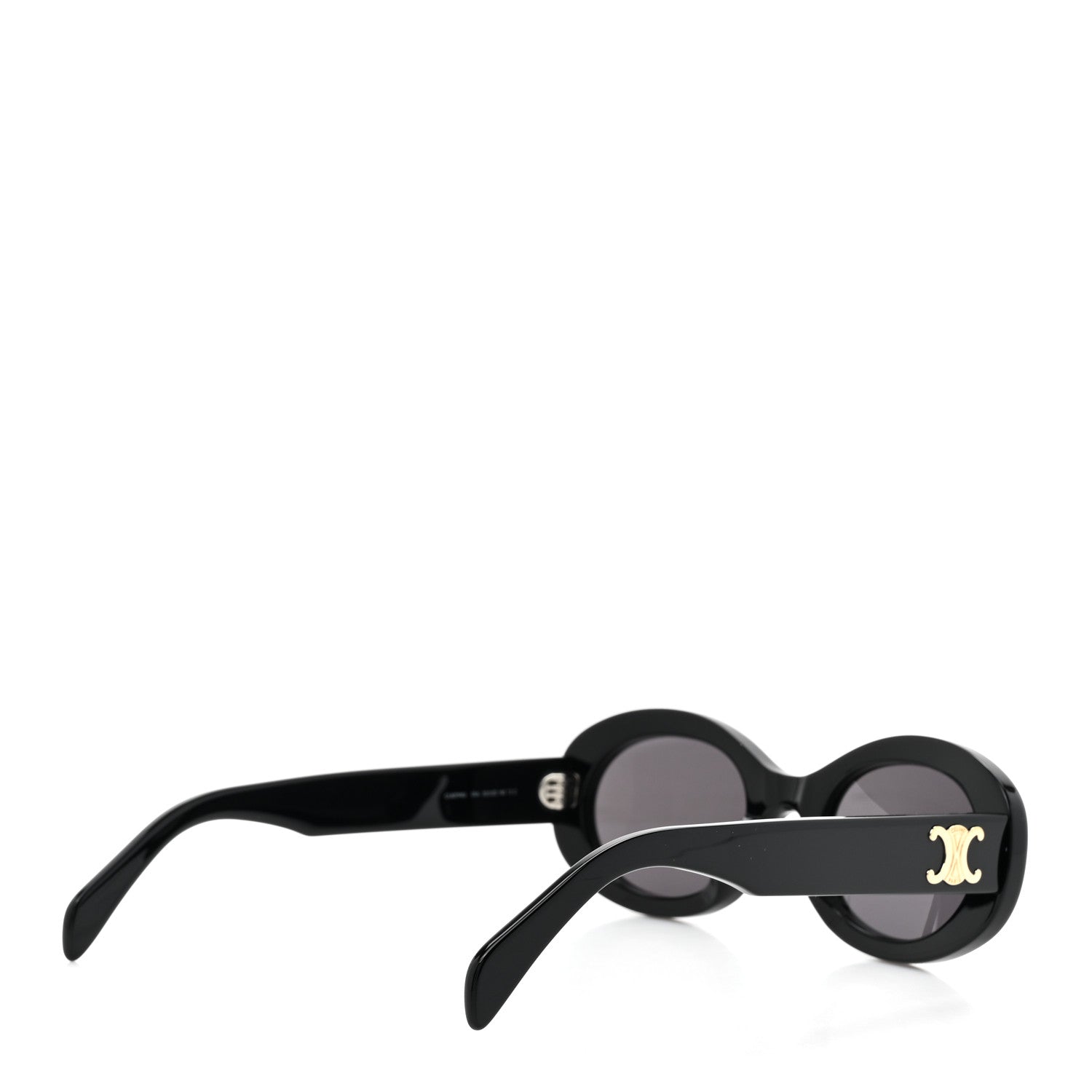 Celine Acetate Triomphe 01 Sunglasses CL 40194U Black 4 of 7