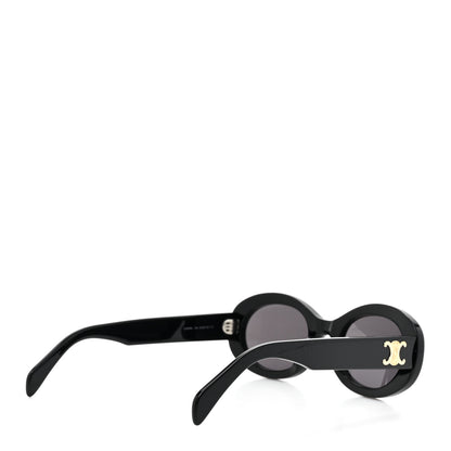 Celine Acetate Triomphe 01 Sunglasses CL 40194U Black 4 of 7