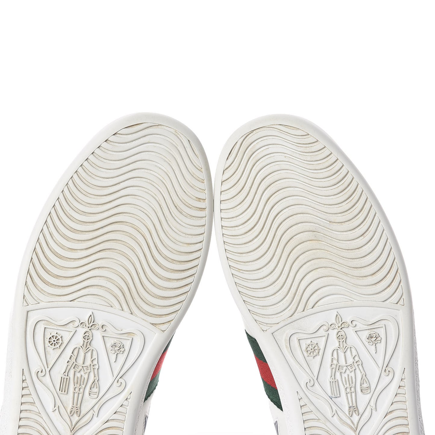 Calfskin Ayers Web Star Embroidered Womens Ace Sneakers 38 White Multi
