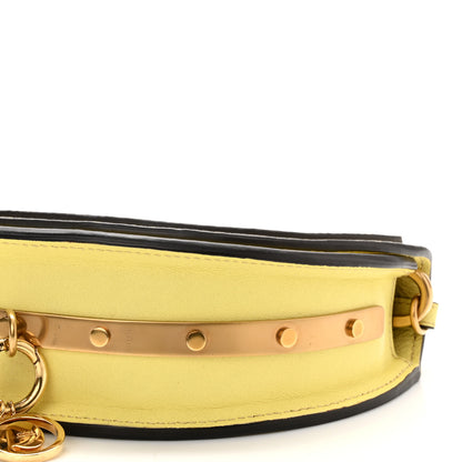 Chloe Calfskin Small Nile Bracelet Minaudiere Bag Lemonade 10 of 11