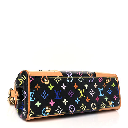 Louis Vuitton Monogram Multicolor Beverly MM Black 4 of 10
