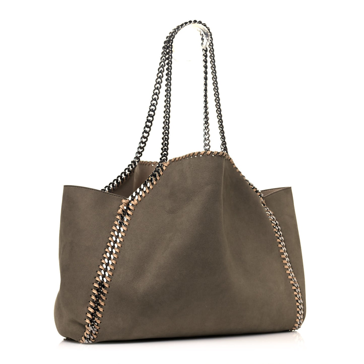 Shaggy Deer Falabella Reversible Tote Clotted Cream