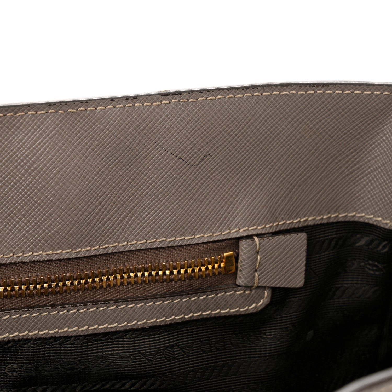 Prada Saffiano Lux Large Tote Argilla 10 of 18