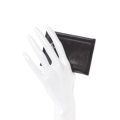 Chanel Patent Card Holder Case Black 2 of 8