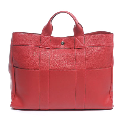 Hermes Togo Fourre Tout Rouge 1 of 7