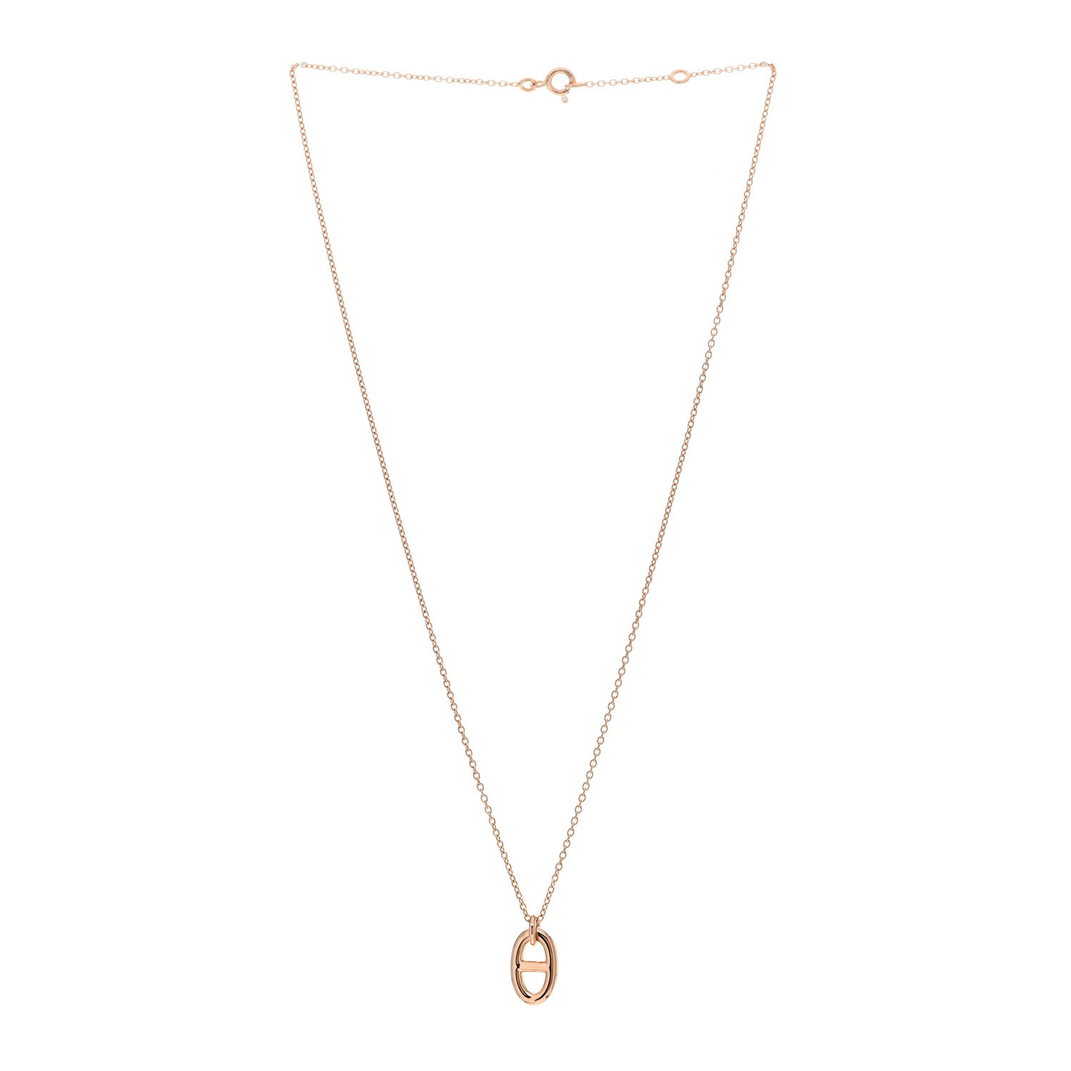 Hermes 18K Rose Gold PM Farandole Pendant Necklace 2 of 3