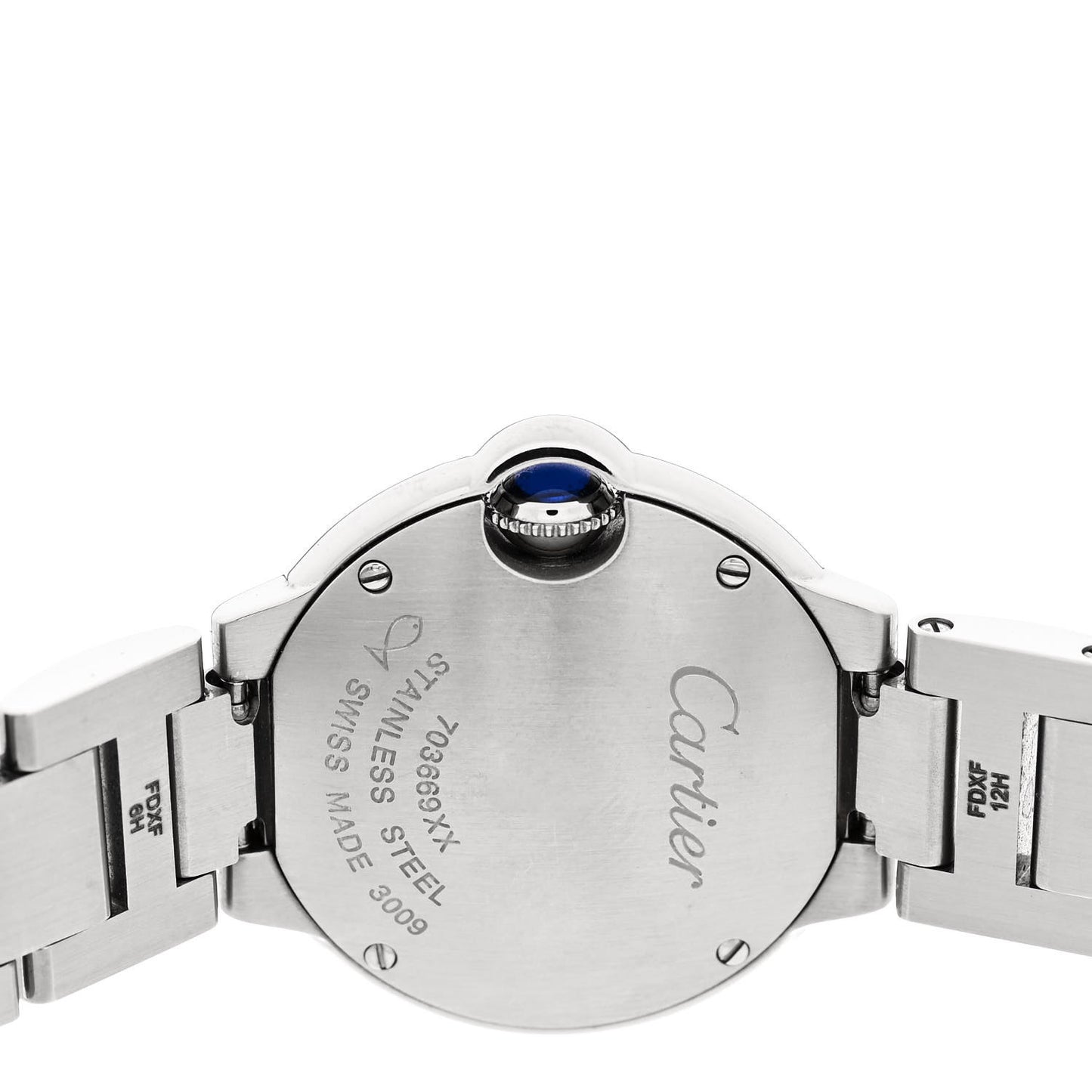 Stainless Steel 28mm Ballon Bleu De Cartier Quartz Watch