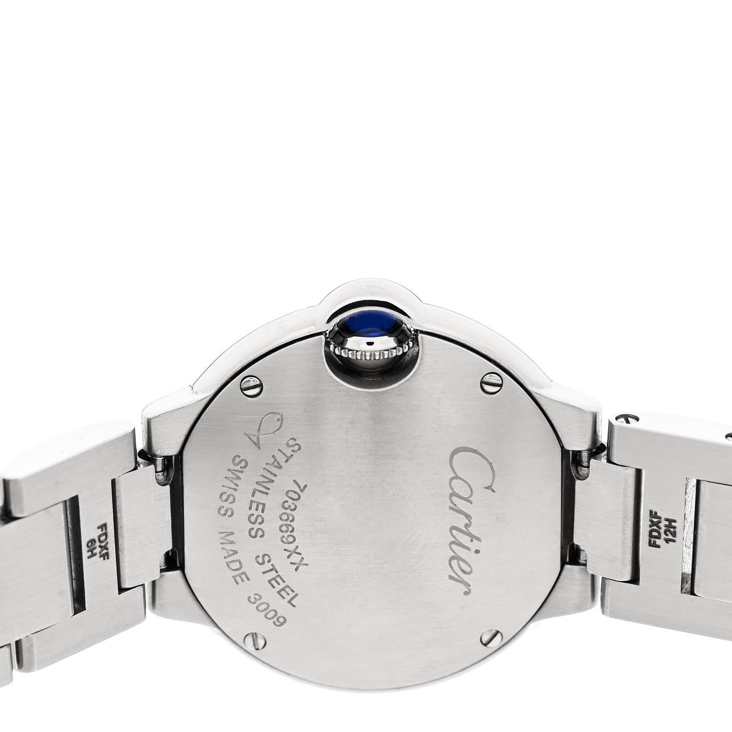 Cartier Stainless Steel 28mm Ballon Bleu De Cartier Quartz Watch 4 of 5