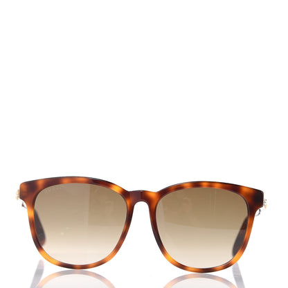 Gucci Round Frame Star Sunglasses GG0232SK Tortoiseshell 3 of 7