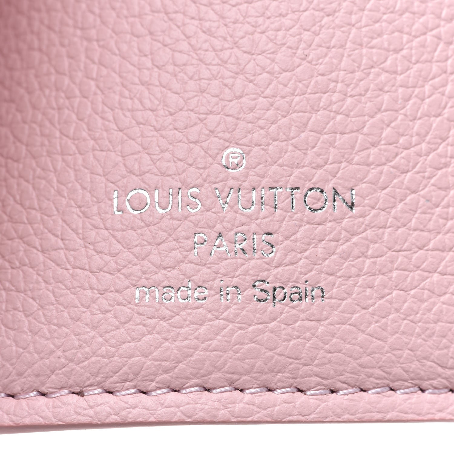 Louis Vuitton Calfskin Lockmini Wallet Rose Ballerine 6 of 7
